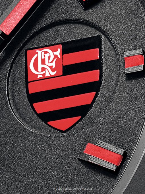 Hublot Big Bang Flamengo (dial, detail, CFR monogram)