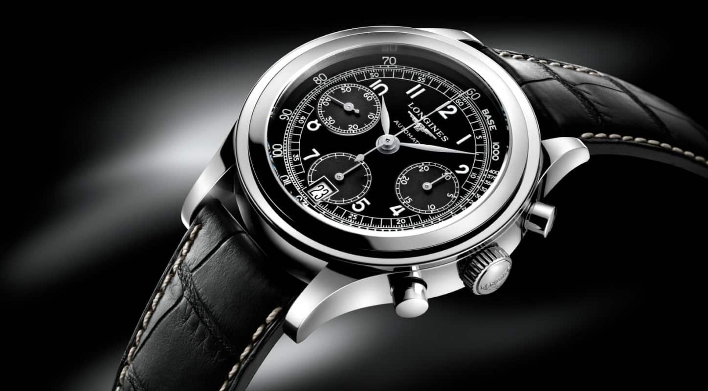 Longines Heritage 1942 180th Anniversary Chronograph (Ref. L2.768.4.13 ...